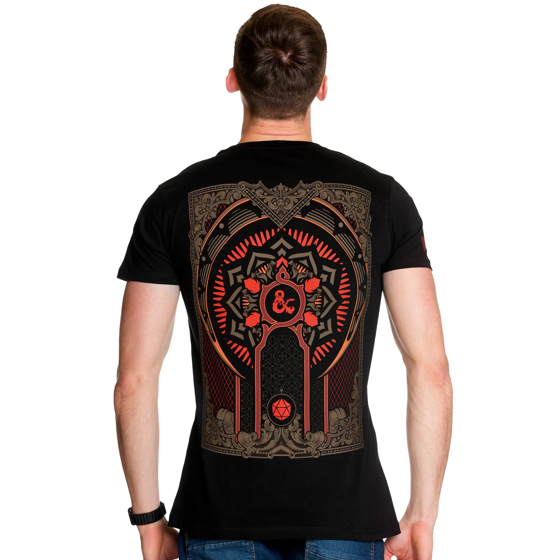 Dungeons & Dragons - Player's Handbook T-Shirt Zwart