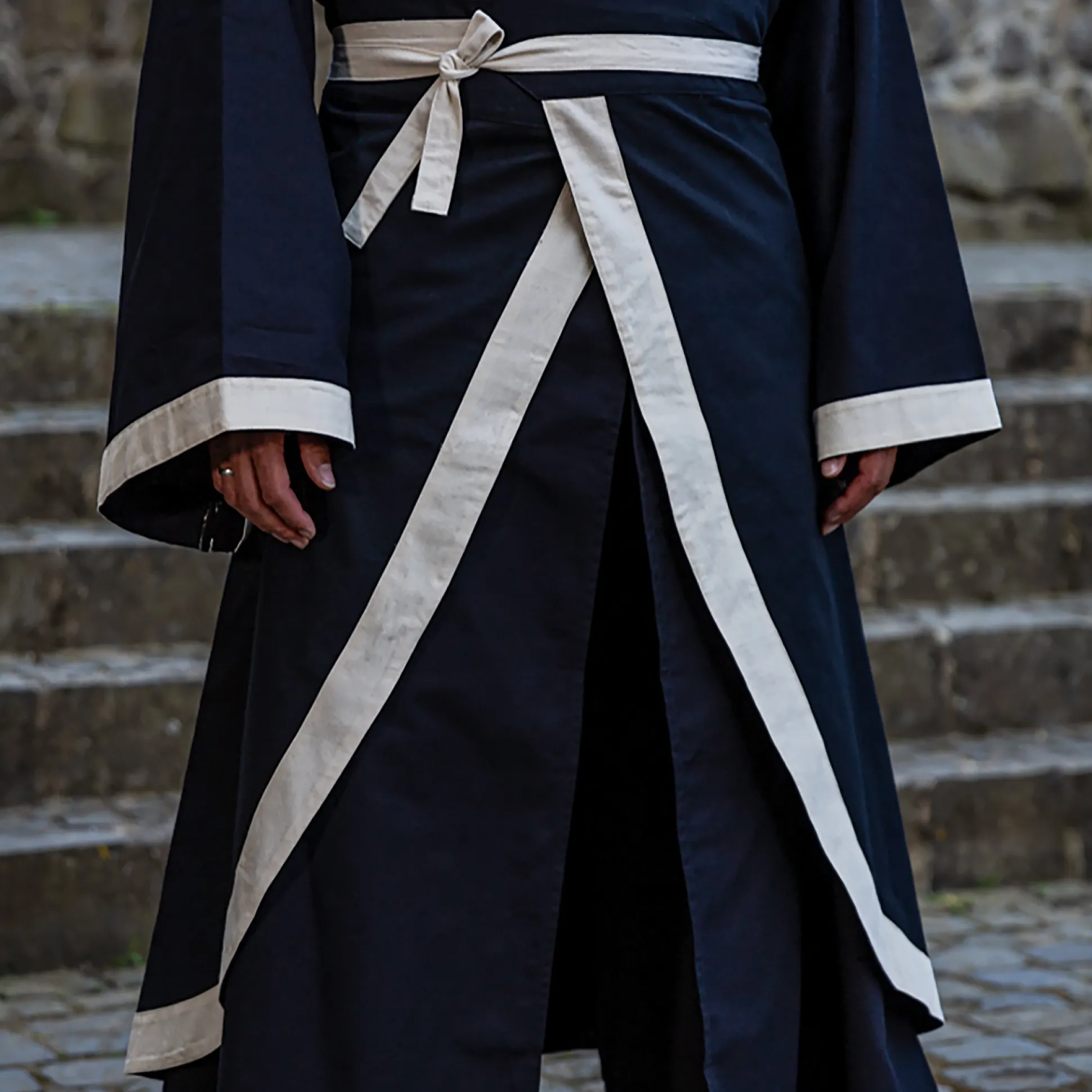 Dungeons & Dragons - Tovenaarsstrijdrok zwart-beige