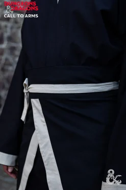 Dungeons & Dragons - Tovenaarsstrijdrok zwart-beige