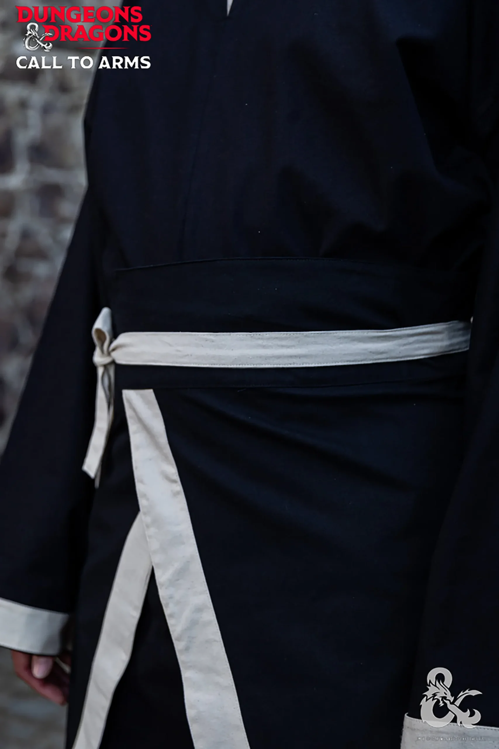 Dungeons & Dragons - Tovenaarsstrijdrok zwart-beige