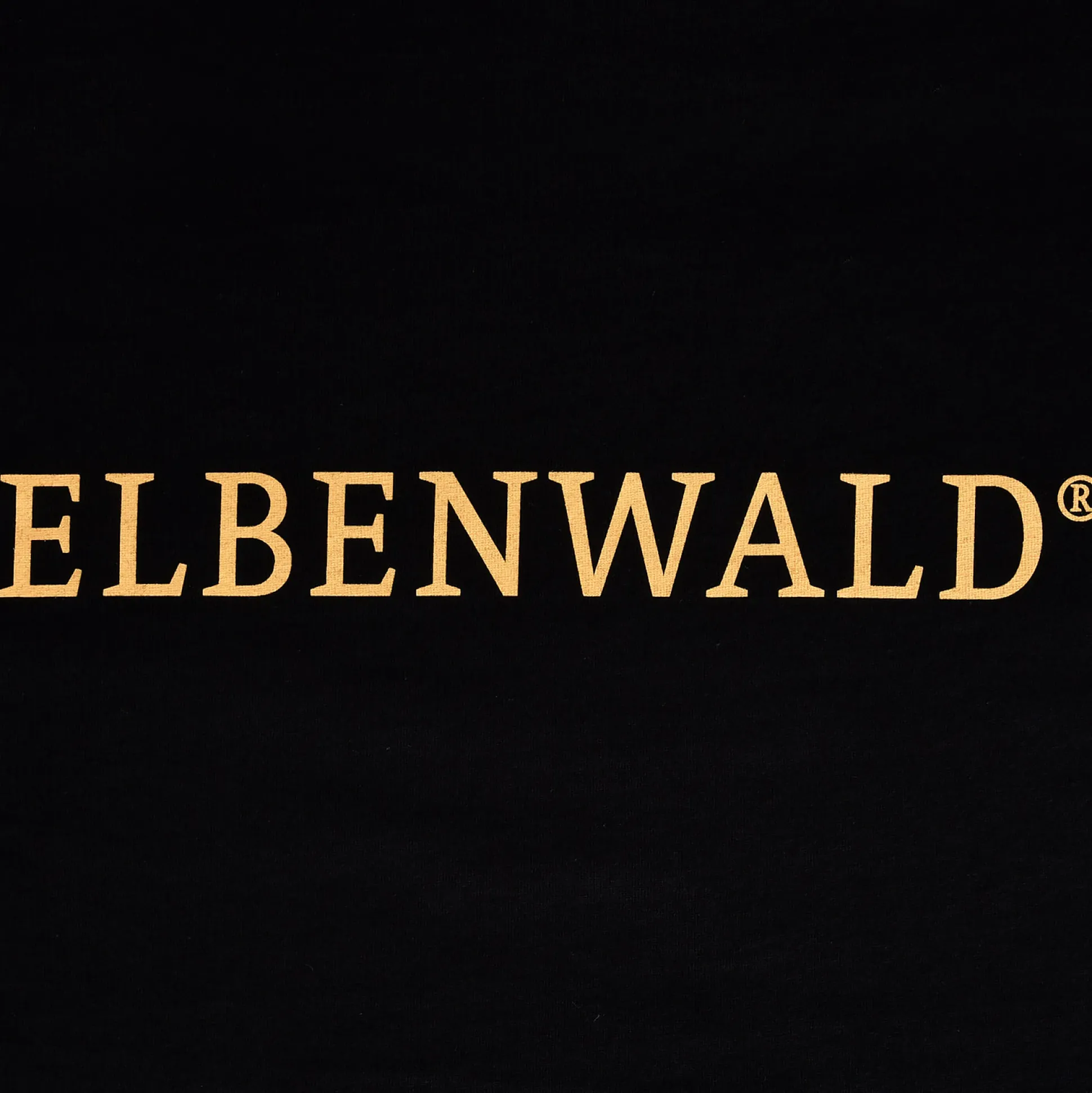 Elbenwald - Klassiek Logo T-Shirt Zwart