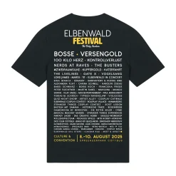 Elbenwald Festival - Tape T-shirt zwart