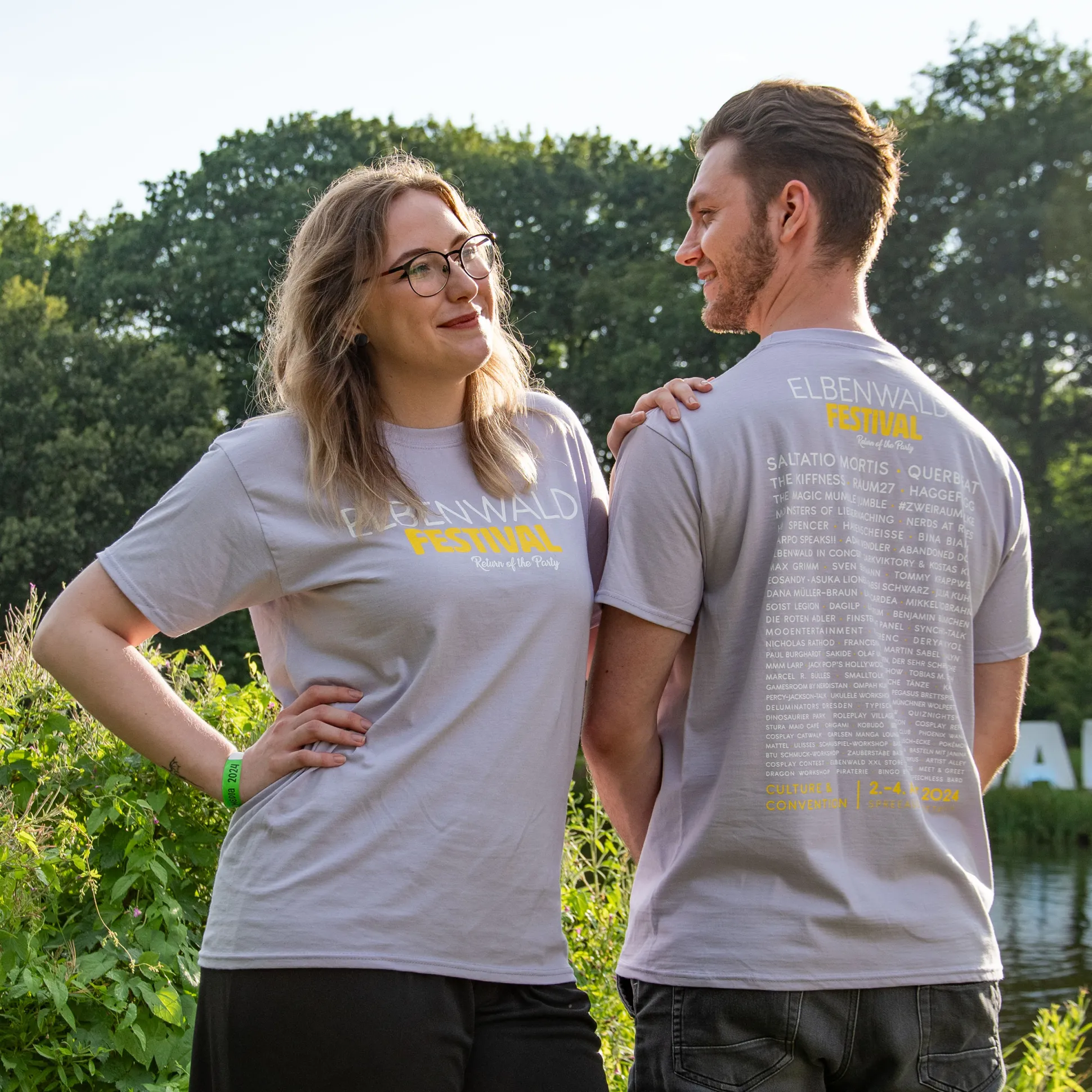 Elbenwald Festival Return of the Party T-Shirt paars