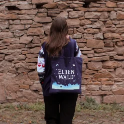 Elbenwald Kerst Jute Tas