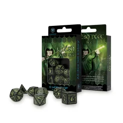 Elvish RPG Dobbelsteen Set 7dlg Glow in The Dark Editie