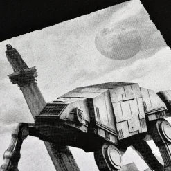 Empire Square T-Shirt voor Star Wars Fans zwart