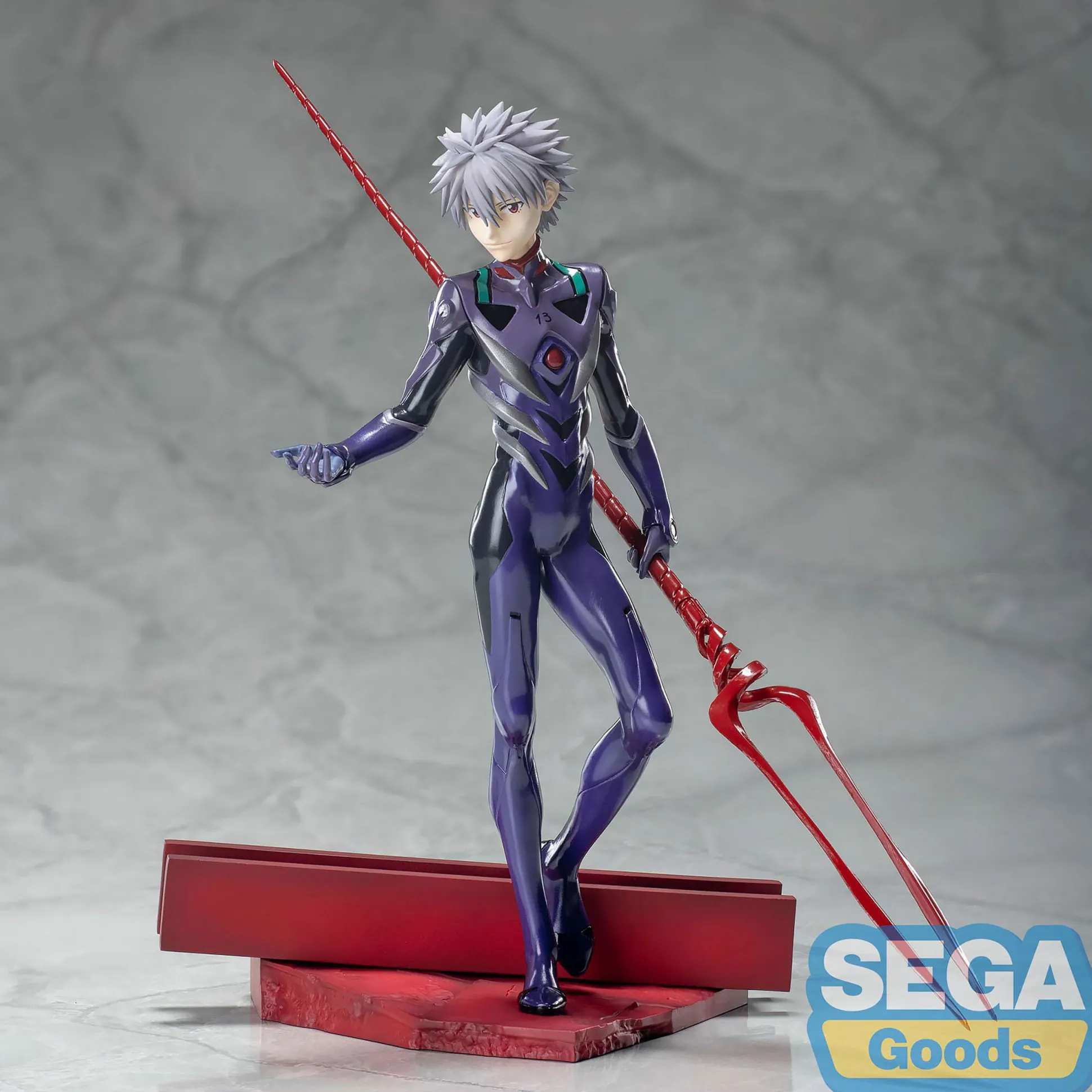 Evangelion: 3.0+1.0 - Kaworu Nagisa x Spear of Longinus Figuur