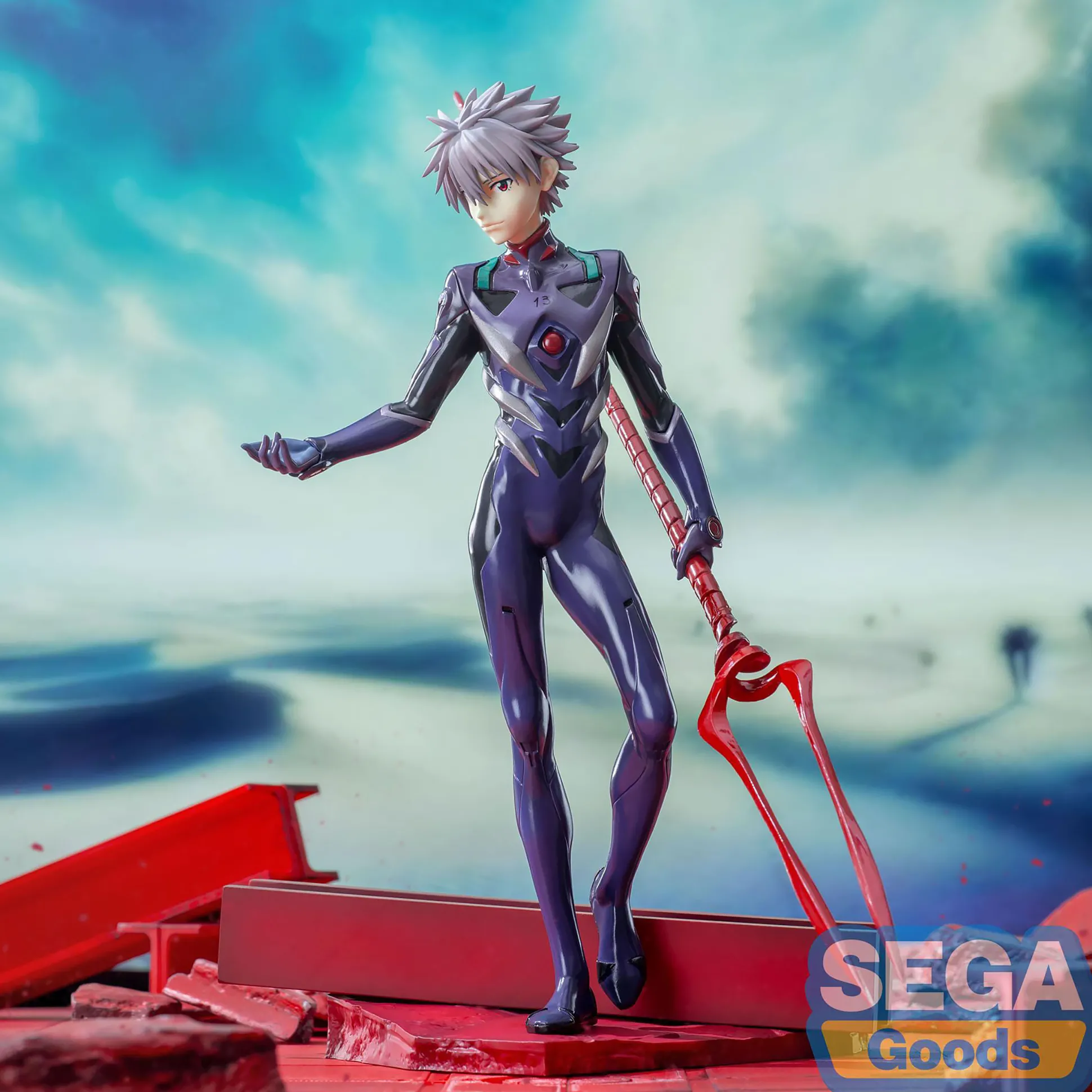 Evangelion: 3.0+1.0 - Kaworu Nagisa x Spear of Longinus Figuur