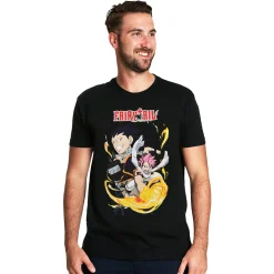 Fairy Tail - The Dragon Search T-Shirt Zwart