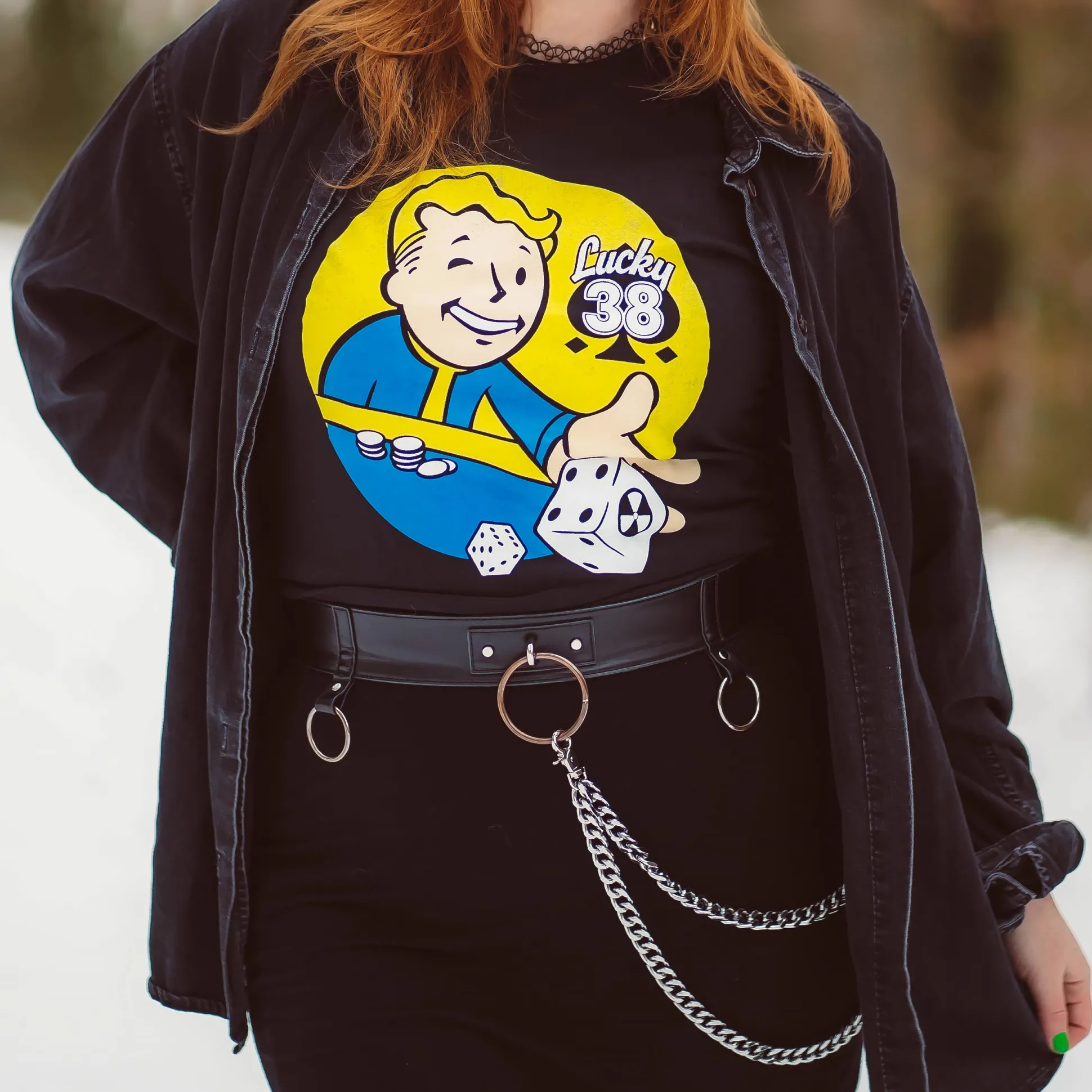 Fallout - Lucky 38 Dice T-shirt