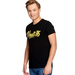 Fallout - Oil Vault 76 T-Shirt Zwart