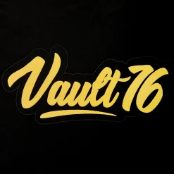Fallout - Oil Vault 76 T-Shirt Zwart