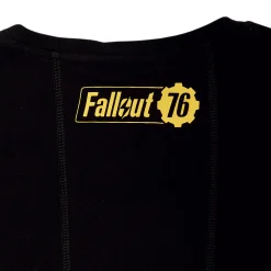 Fallout - Oil Vault 76 T-Shirt Zwart