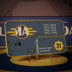 Fallout: New Vegas - Vault 21 beveiligingspas-replica Limited Edition