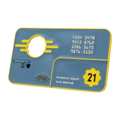 Fallout: New Vegas - Vault 21 beveiligingspas-replica Limited Edition