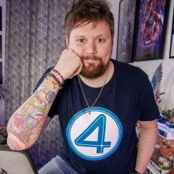 Fantastic Four - Embleem T-shirt blauw