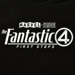 Fantastic Four - Logo T-Shirt Zwart