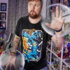 Fantastic Four - Personages T-Shirt zwart