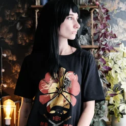 Female Assassin T-Shirt voor Kill Bill Fans Zwart