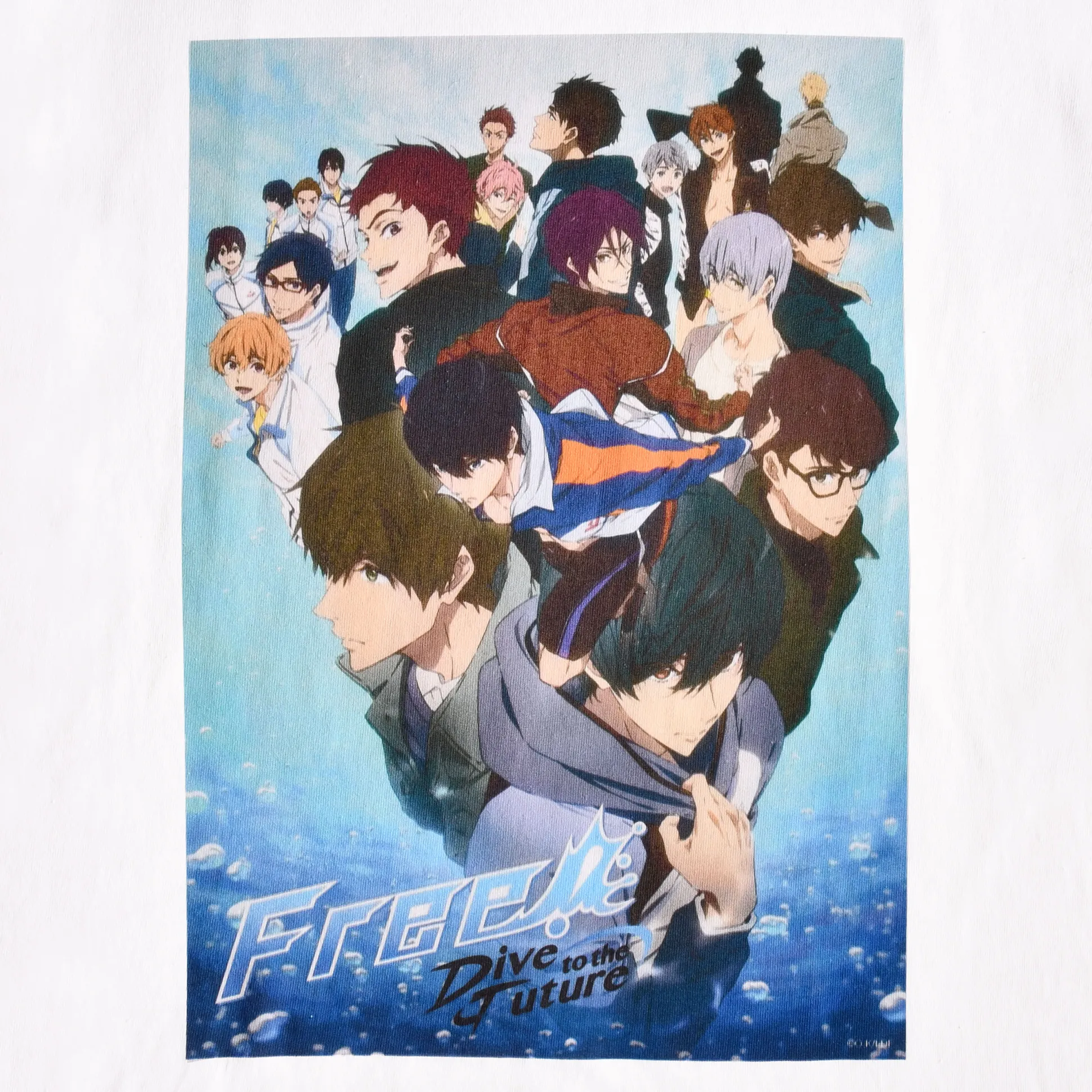 Free! - Crew T-shirt wit