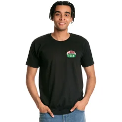 Friends - Central Perk Logo T-shirt zwart