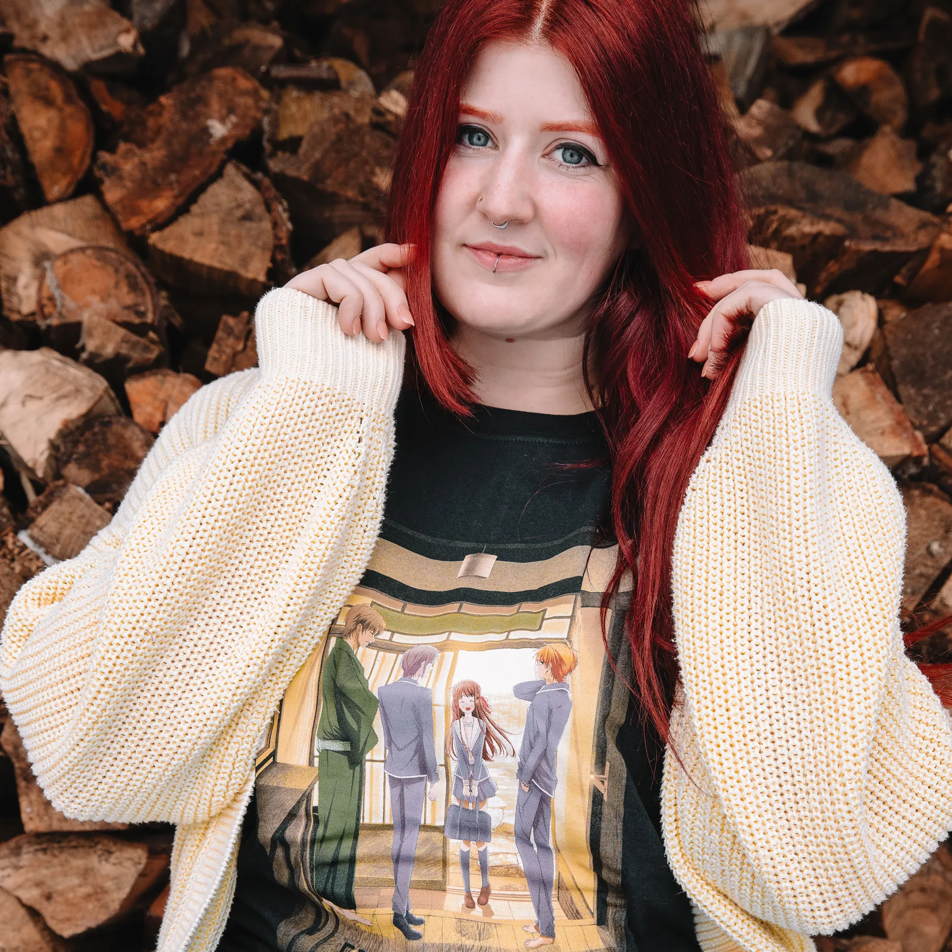 Fruits Basket - Welcome Back T-shirt zwart