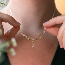 Galadriel Tiara Ketting 925 Sterling Zilver - In de Ban van de Ring