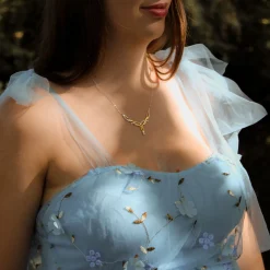 Galadriel Tiara Ketting 925 Sterling Zilver - In de Ban van de Ring