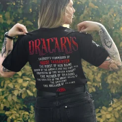 Game of Thrones - Dracarys T-shirt zwart