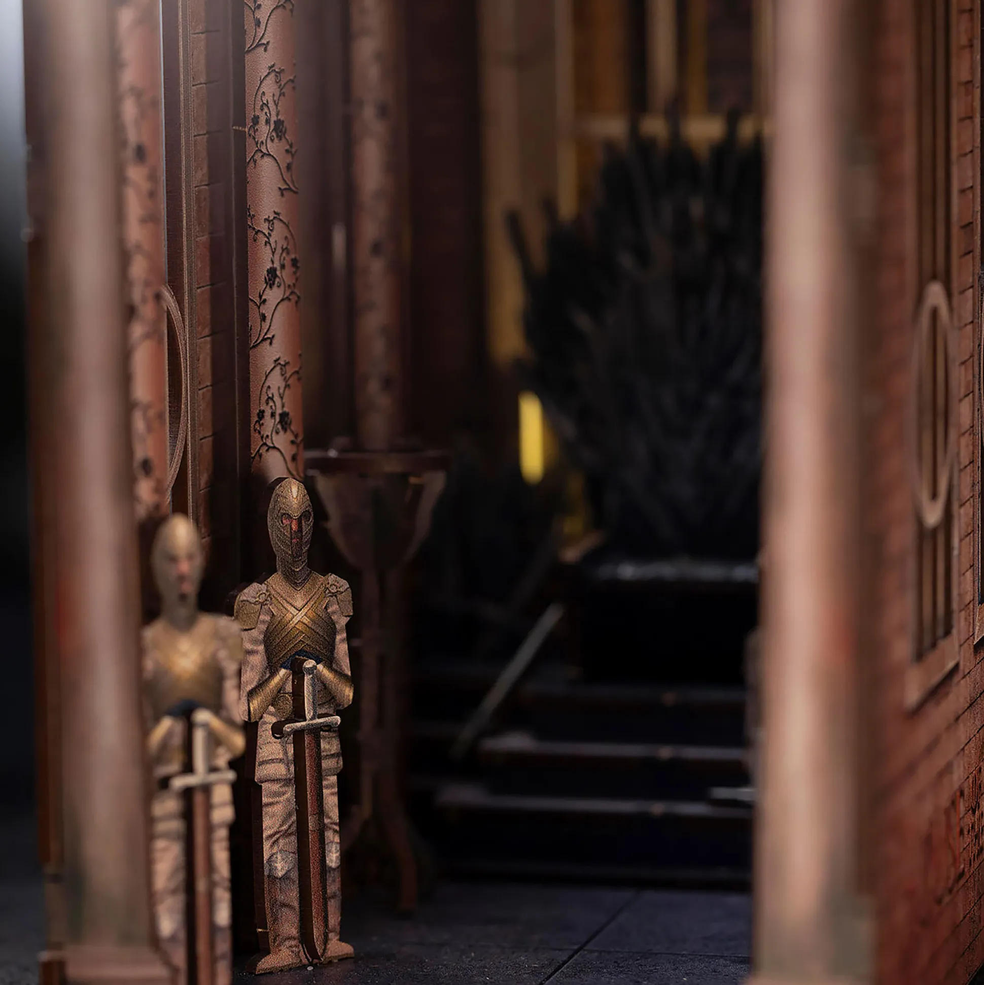 Game of Thrones - IJzeren Troon Book Nook Modelbouwpakket van hout
