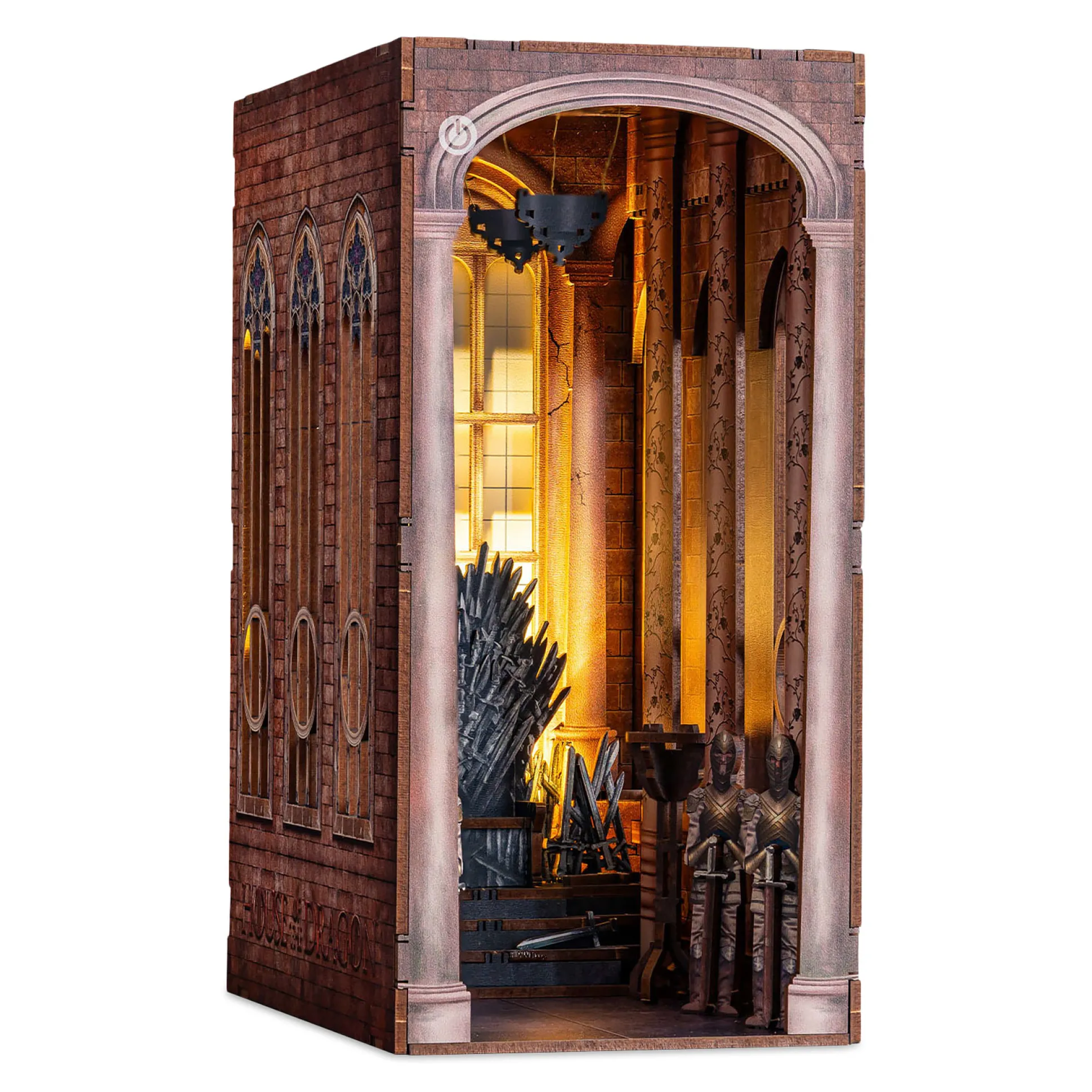 Game of Thrones - IJzeren Troon Book Nook Modelbouwpakket van hout