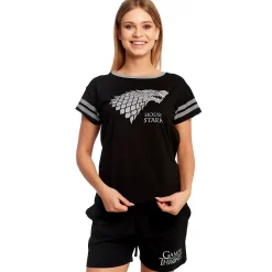 Game of Thrones - Stark Wapen Pyjama Kort Dames