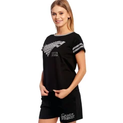 Game of Thrones - Stark Wapen Pyjama Kort Dames