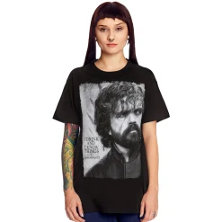 Game of Thrones - Tyrion Drink en Weet dingen T-shirt zwart