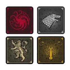 Game of Thrones - Wapenschilden Onderzetters Set van 4