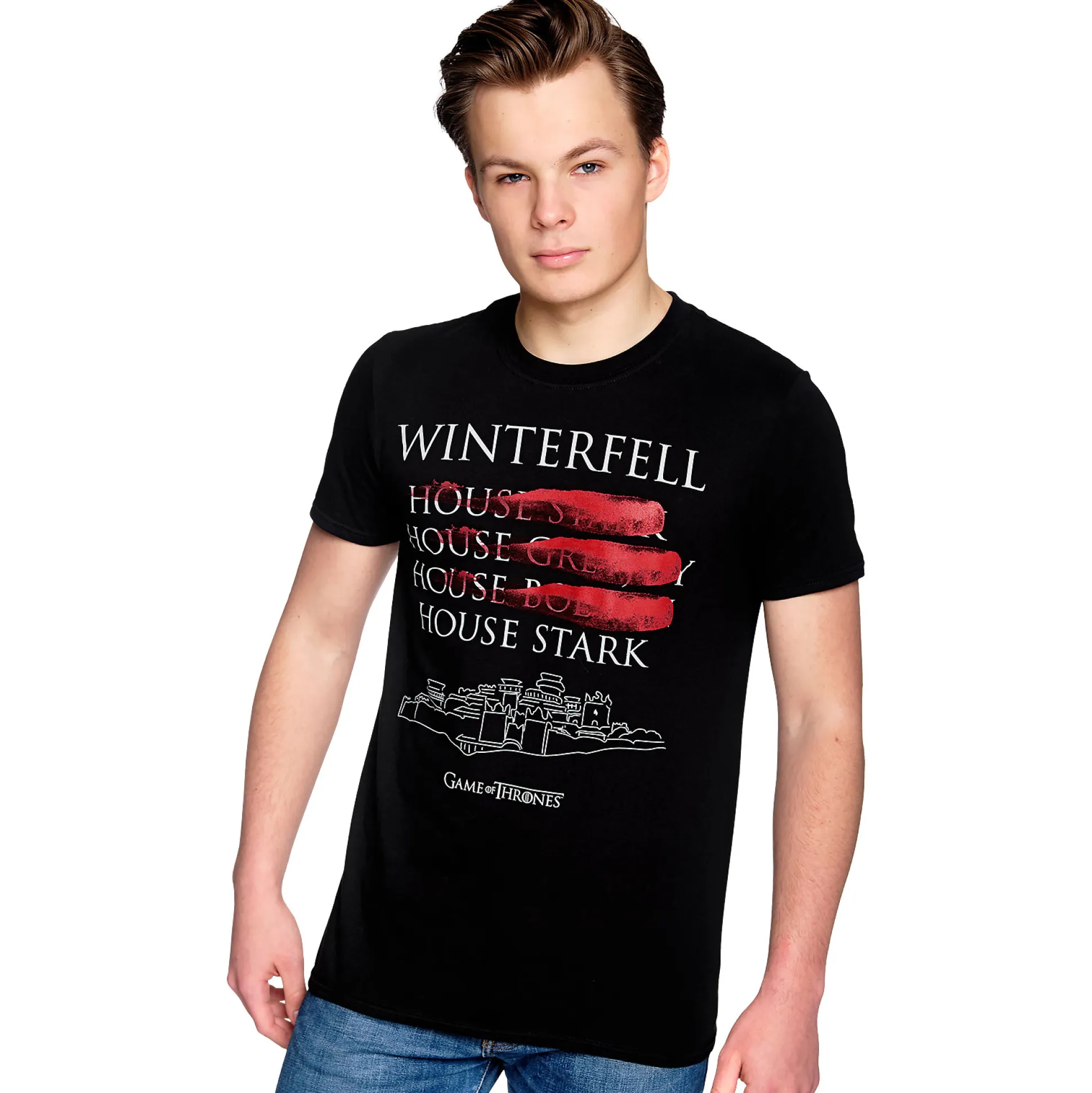 Game of Thrones - Winterfell Rulers T-Shirt zwart