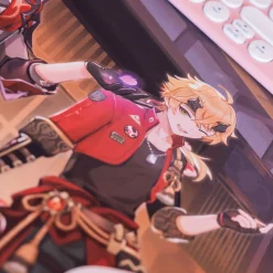 Genshin Impact - In het Gevaarlijke Labyrint van Mist Muismat