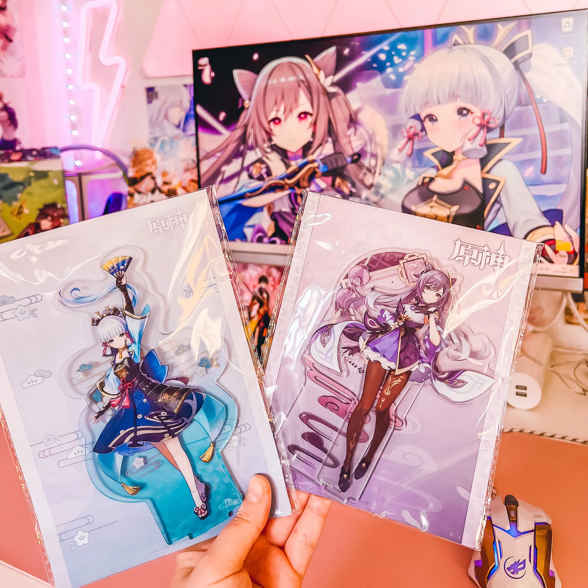 Genshin Impact - Kamisato Ayaka Acryl Figuur