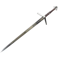 Geralt van Rivia Zilveren Zwaard Replica met Schede voor Witcher Fans