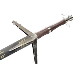 Geralt van Rivia Zilveren Zwaard Replica met Schede voor Witcher Fans