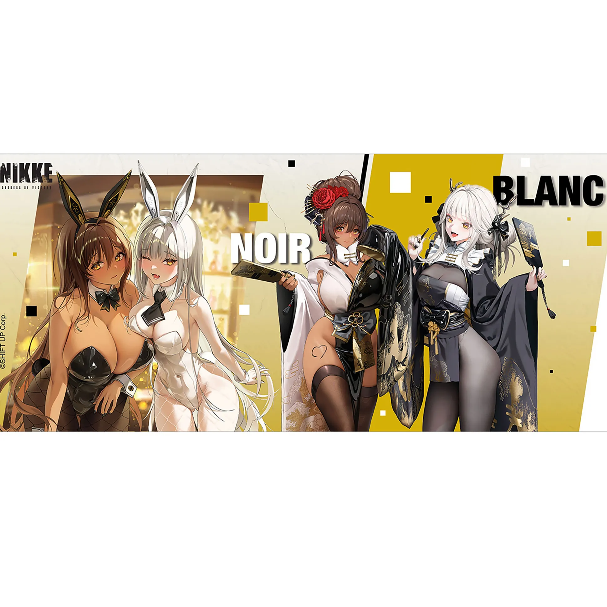 Goddess of Victory: Nikke - Blanc en Noir Mok