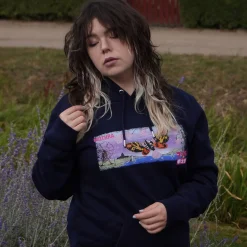 Godzilla - Mothra hoodie blauw