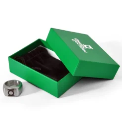 Green Lantern - Logo Ring grijs