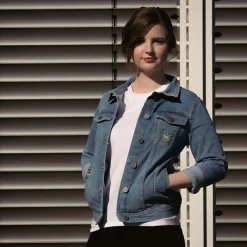 Grogu Dames Spijkerjas Blauw - Star Wars The Mandalorian