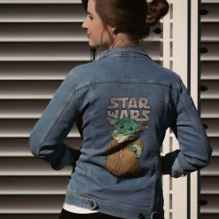 Grogu Dames Spijkerjas Blauw - Star Wars The Mandalorian