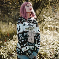 Grogu Galaxy's Greetings gebreide trui - Star Wars The Mandalorian