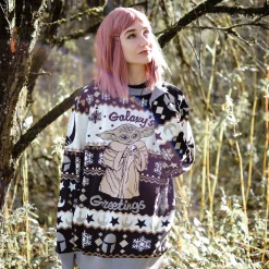 Grogu Galaxy's Greetings gebreide trui - Star Wars The Mandalorian