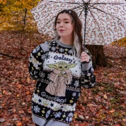 Grogu Galaxy's Greetings gebreide trui - Star Wars The Mandalorian