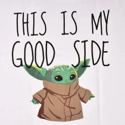 Grogu Good Side Oversize T-shirt Wit - Star Wars The Mandalorian