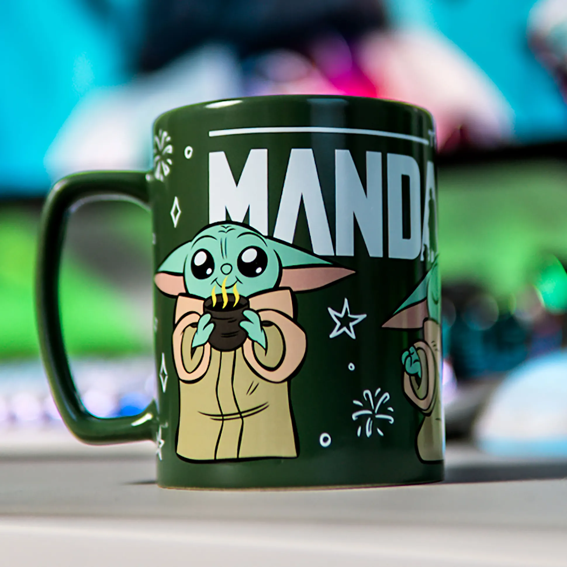 Grogu mok met pluchen hoes - Star Wars The Mandalorian